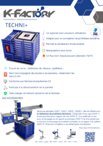 Flyer commercial : présentation Techni+